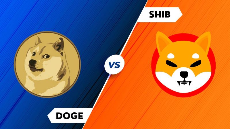 So sánh Shiba Inu với Dogecoin